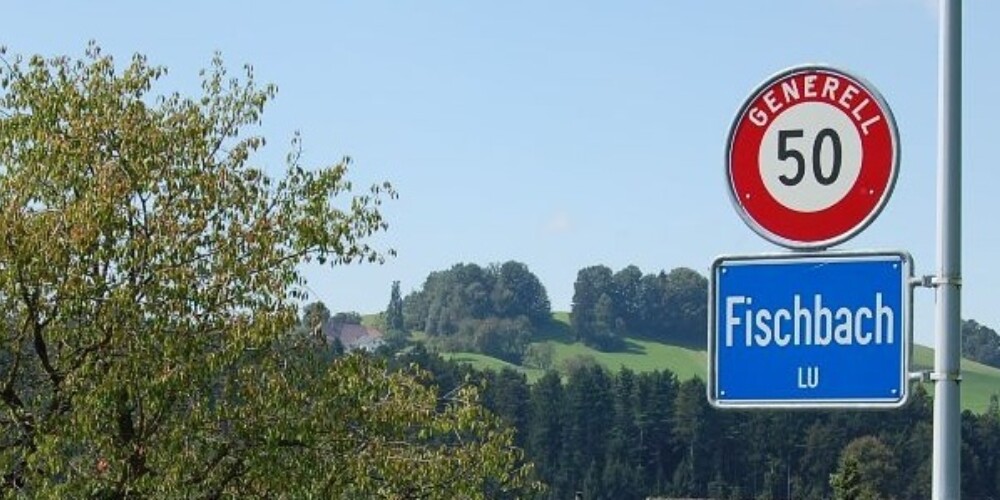 Dorfeingang Fischbach
